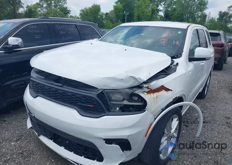 2022 Dodge Durango Gt Plus Awd из США, поврежденный, VIN 1C4RDJDG6NC134963